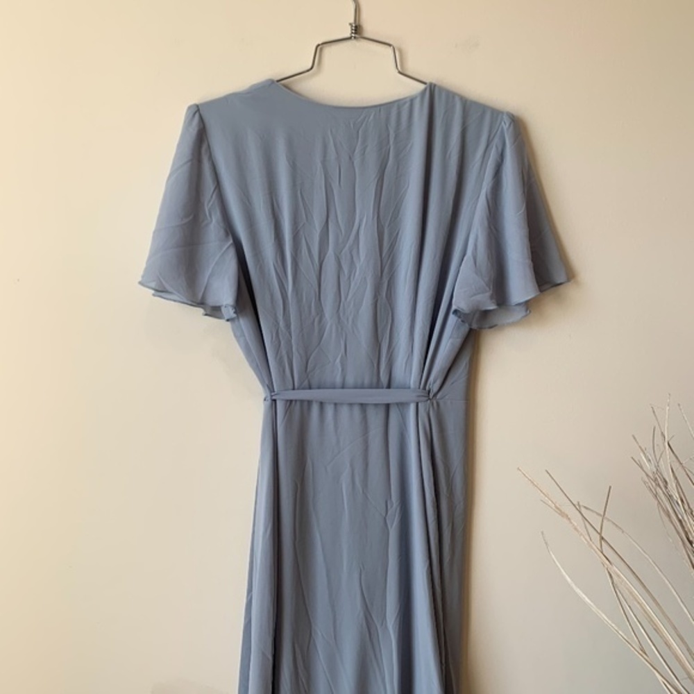 Show Me Your Mumu Noelle Flutter Wrap Dress sz S - Picture 5 of 8